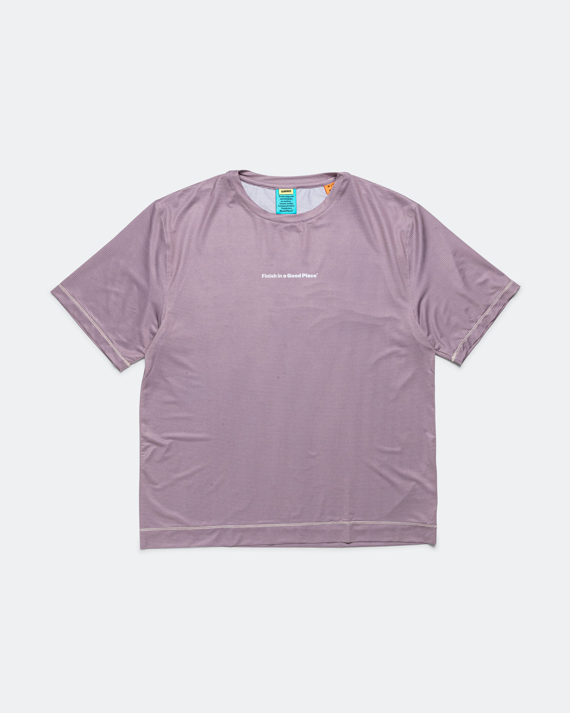 UNNA - Wavy Tee - Orchid Night - Up There Athletics