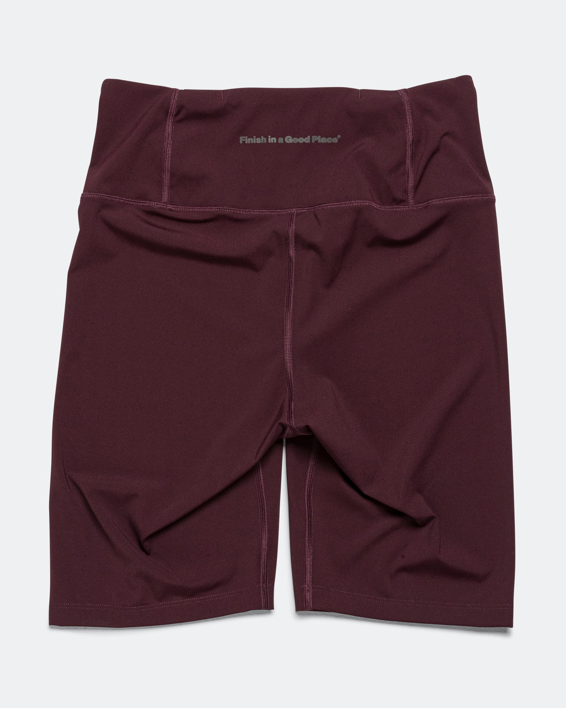 UNNA - Womens Good Place Shorts - Merlot - Up There Athletics