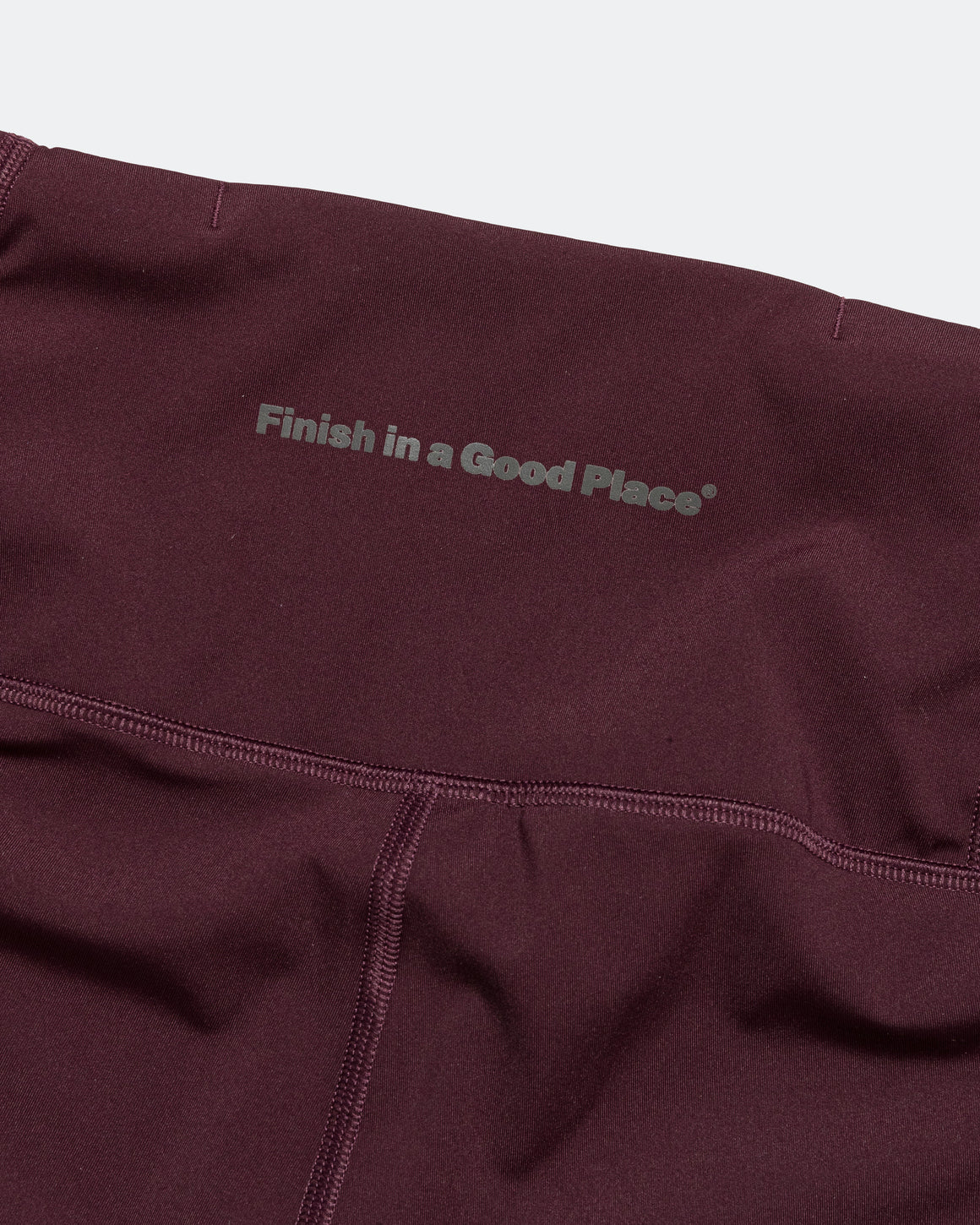 UNNA - Womens Good Place Shorts - Merlot - Up There Athletics