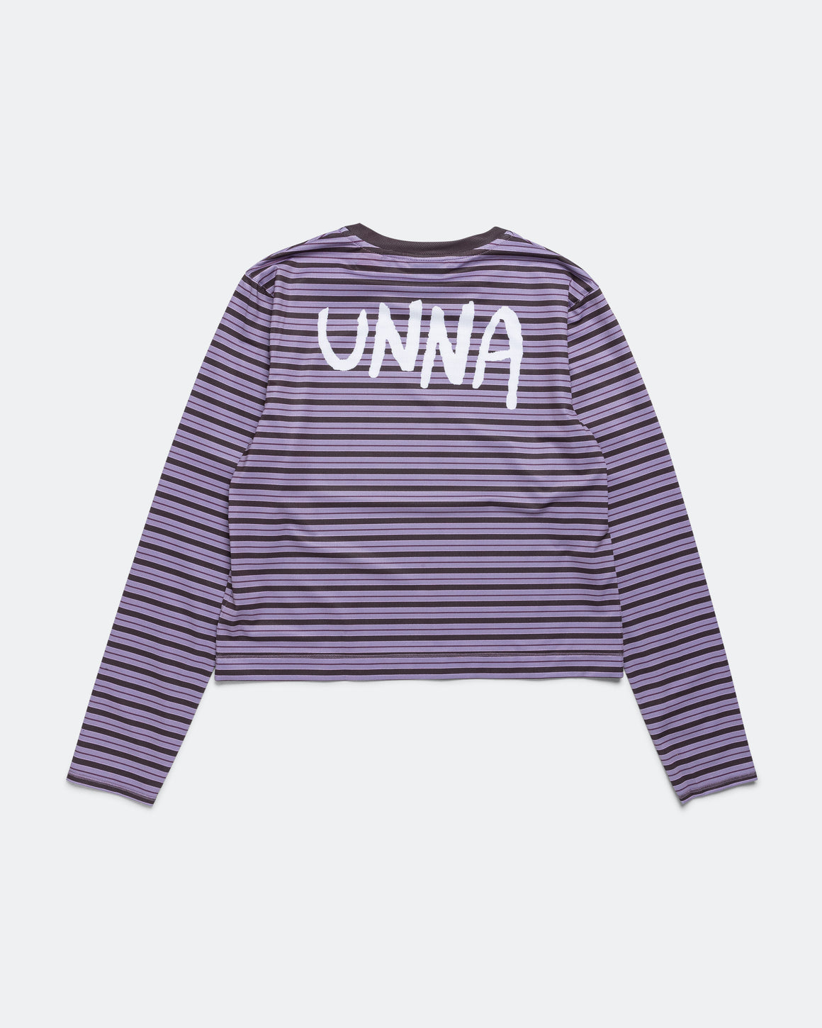 UNNA - Womens Striped LS - Grape - Up There Athletics