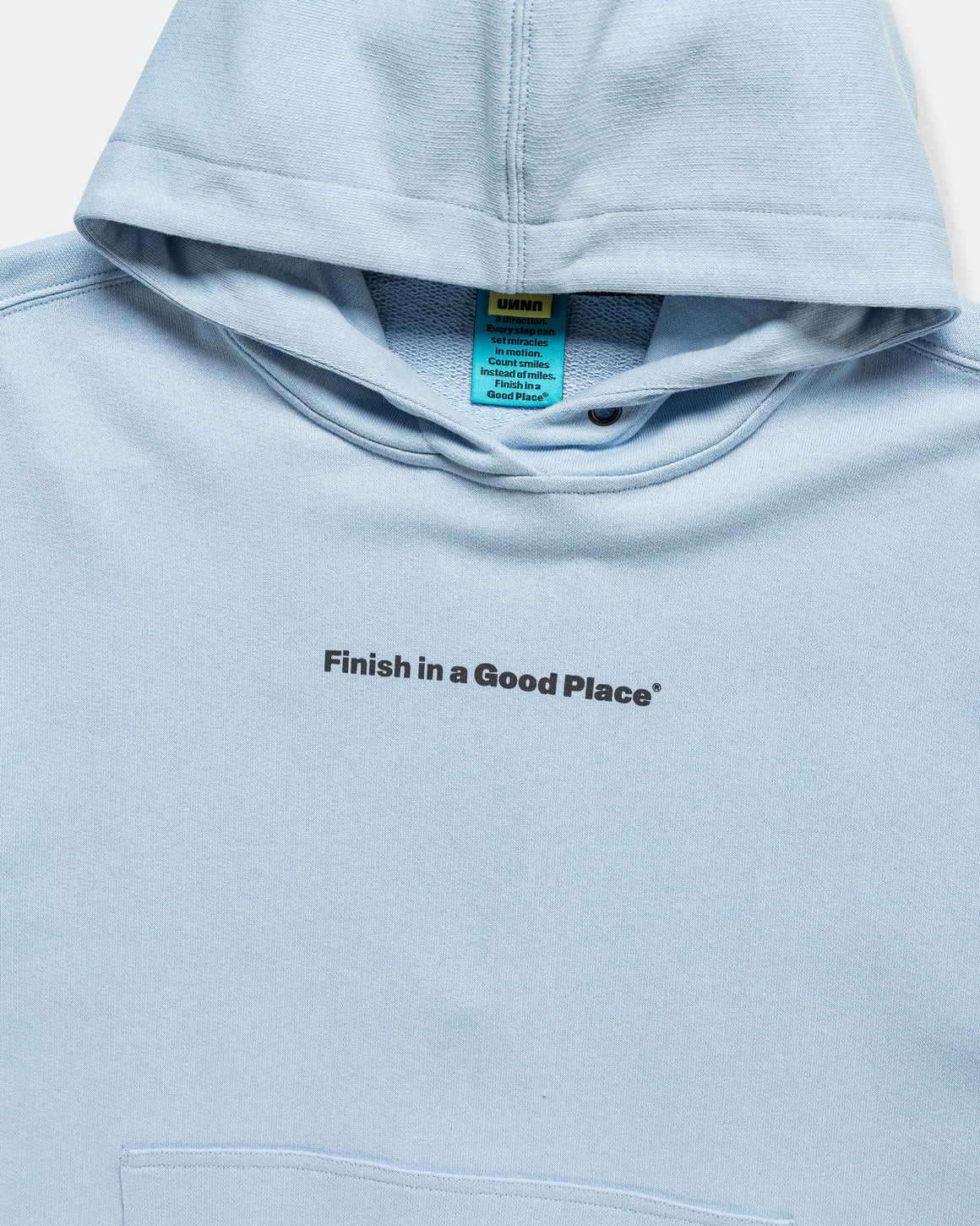 UNNA - Slow Motion Hoodie - Serenity Blue - Up There Athletics