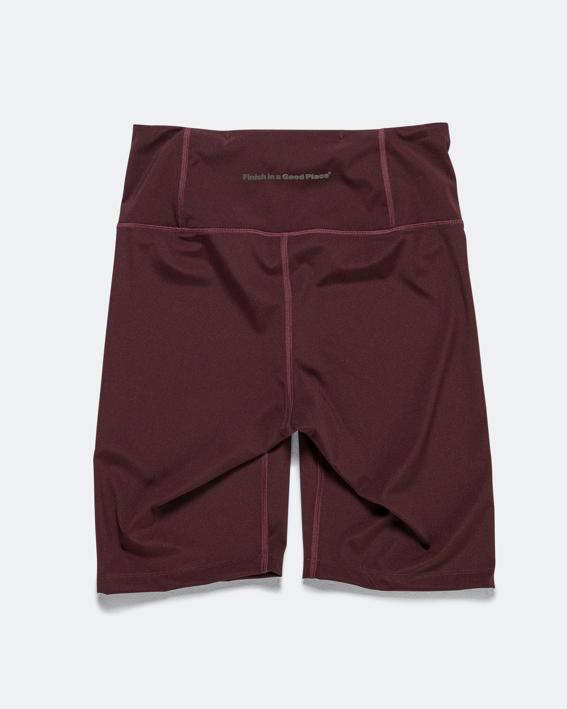 UNNA - Womens Good Place Shorts - Merlot - Up There Athletics