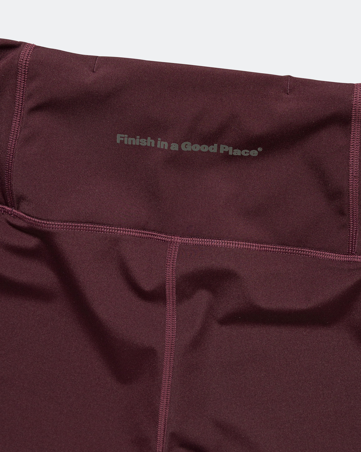 UNNA - Womens Good Place Shorts - Merlot - Up There Athletics