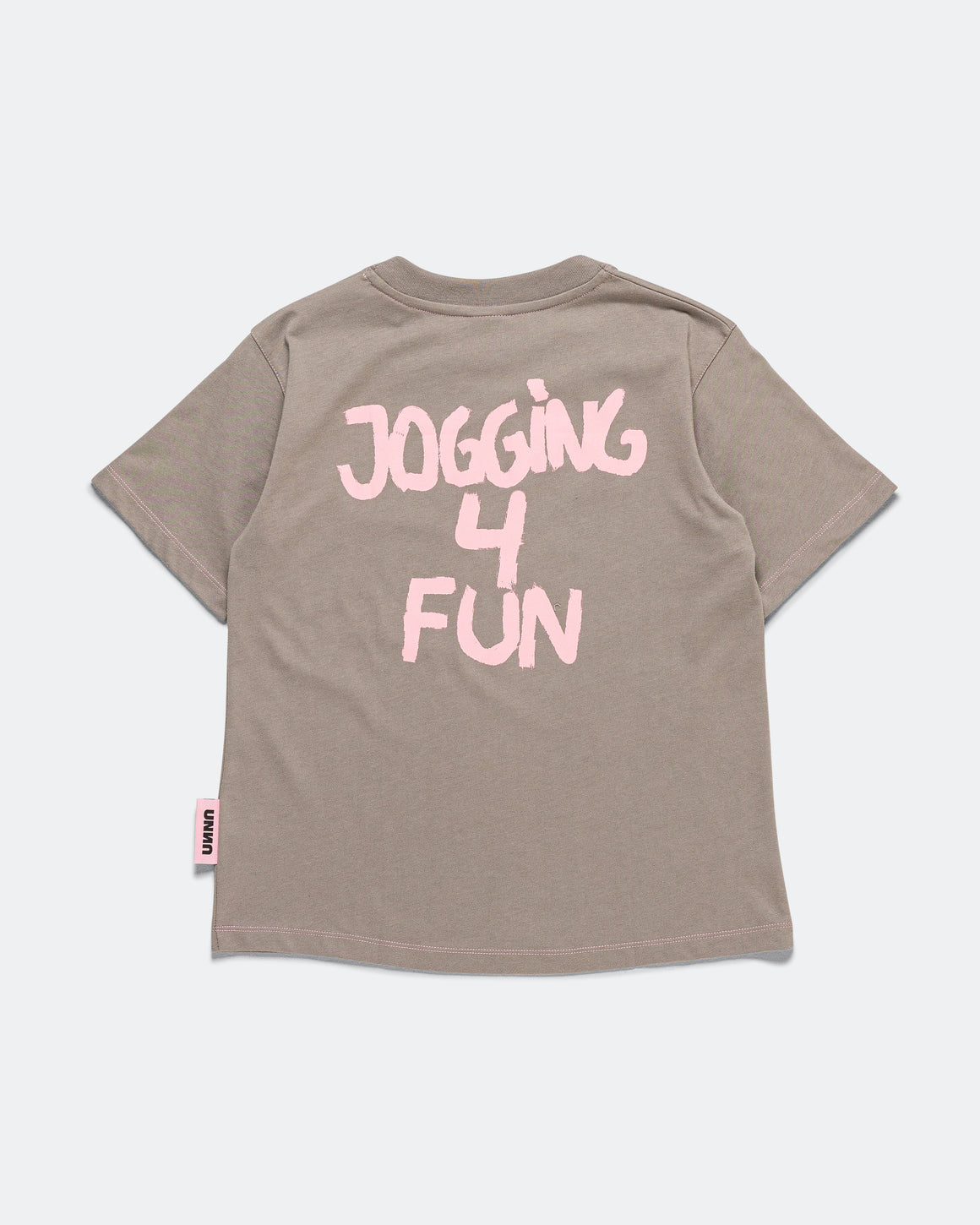 UNNA - Womens Jogging 4 Fun Tee - Grey - Up There Athletics