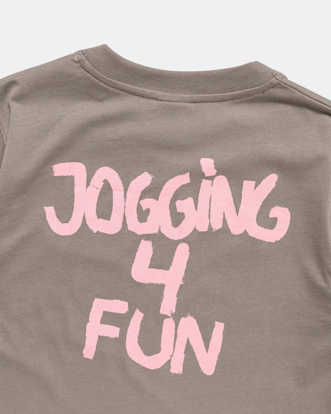 UNNA - Womens Jogging 4 Fun Tee - Grey - Up There Athletics