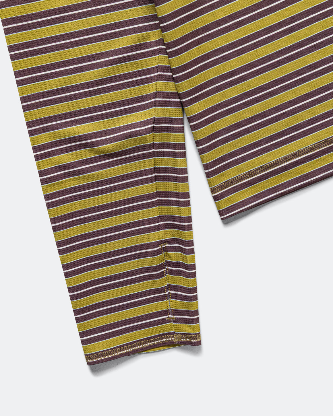 UNNA - Womens Striped LS - Mud Gold - Up There Athletics