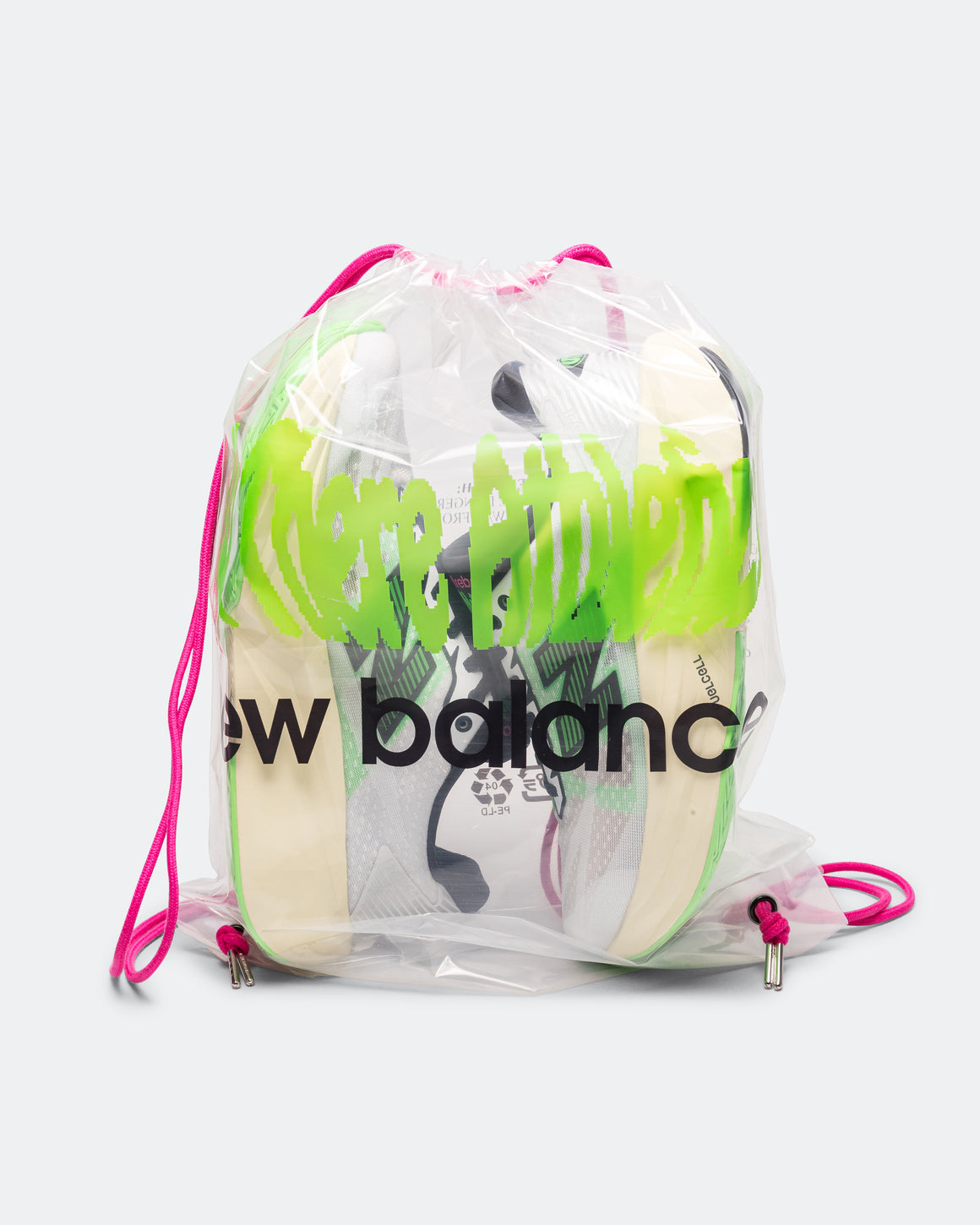 New Balance - FuelCell Rebel v5 x UTA - White/Neon Surge-Dawn Glow - Up There Athletics