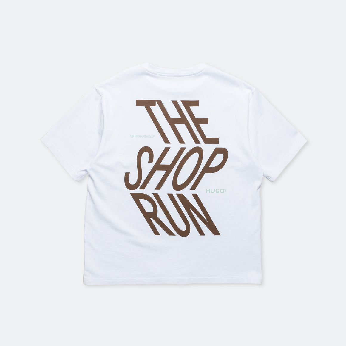 Up There Athletics - Shop Run T-Shirt - White - Up There Athletics