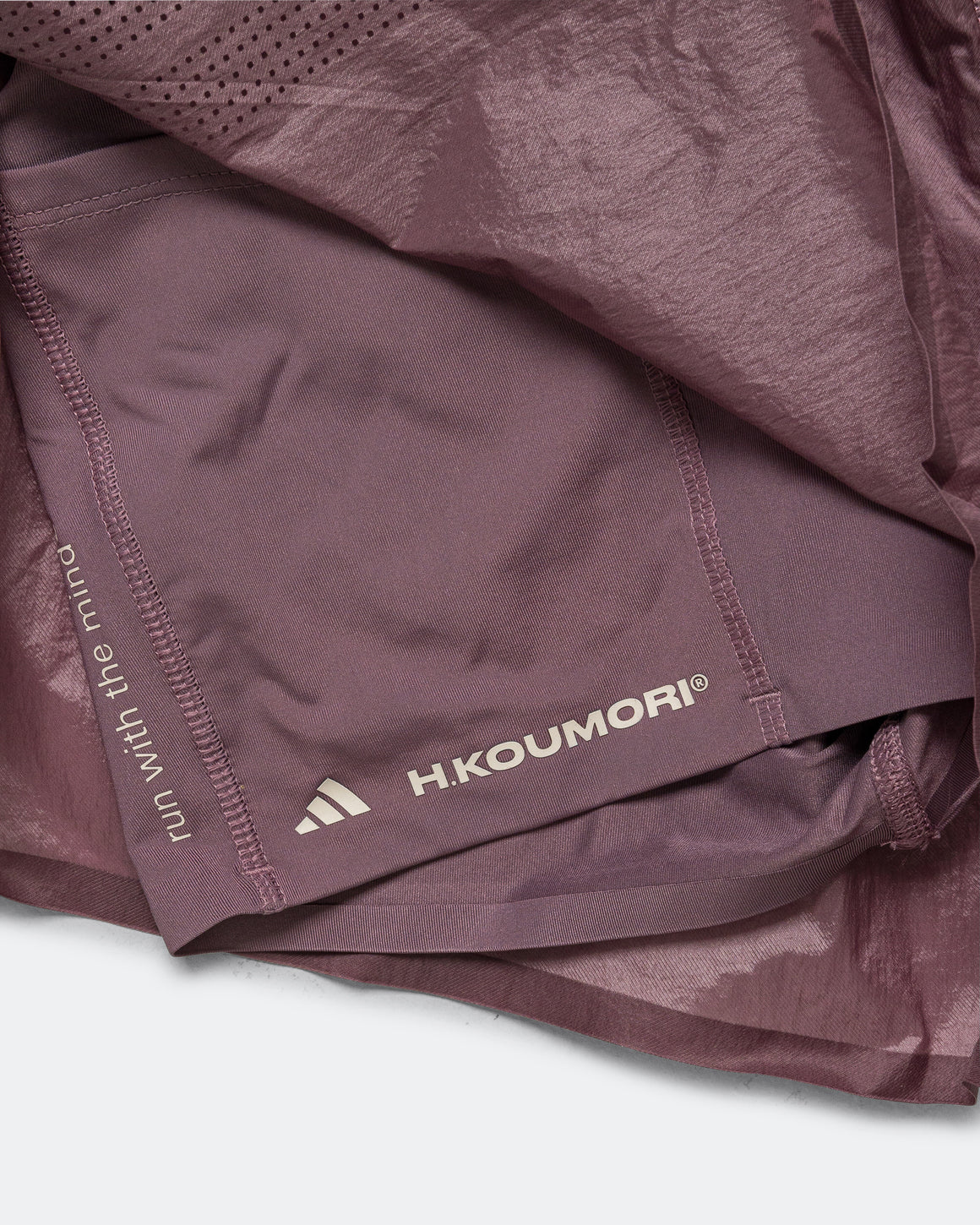 adidas - Womens Adi365 Running 2-in-1 Shorts x Hermanos Koumori - Shadow Fig - Up There Athletics