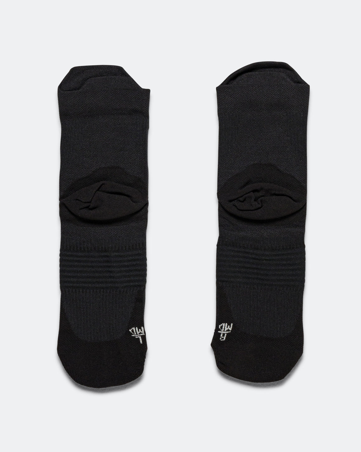 Y-3 - Y-3 Run Sock - Black/Black - Up There Athletics