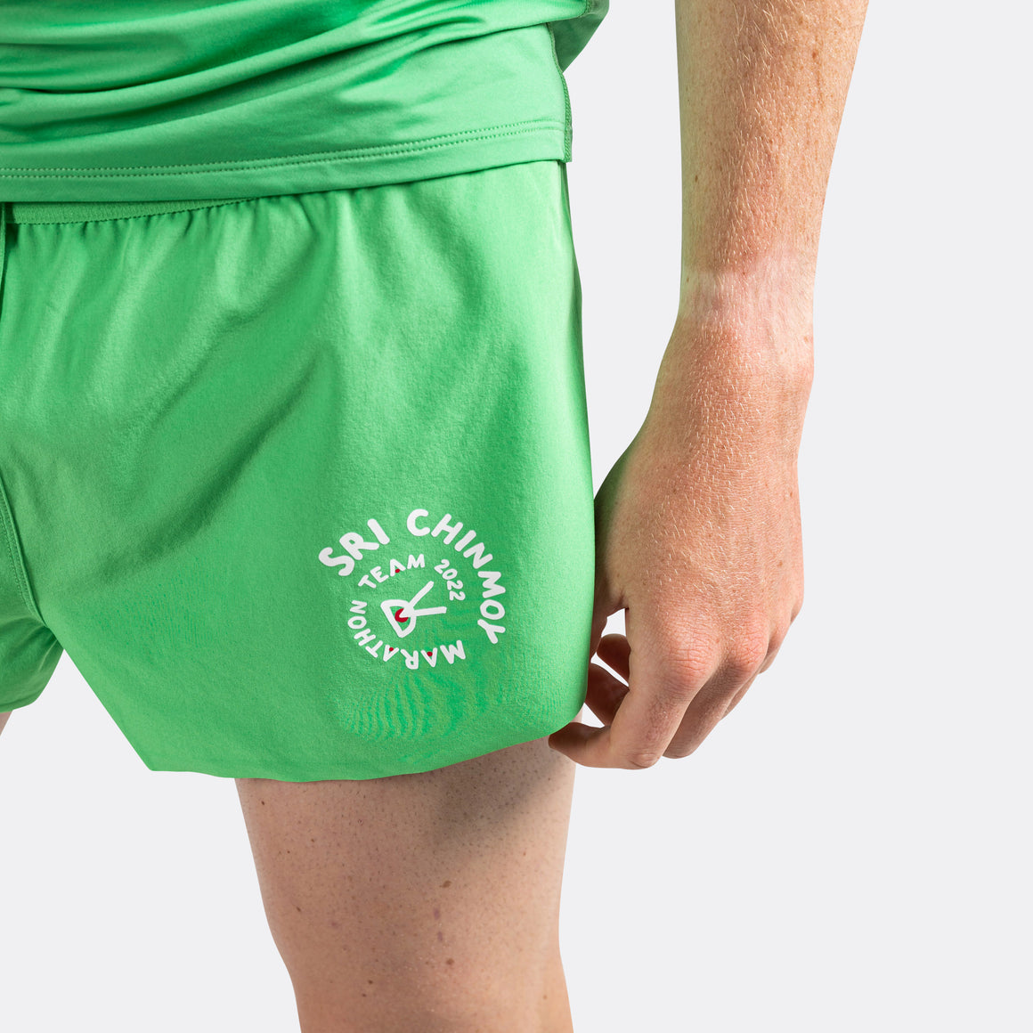 District Vision Mula Race Shorts - Algae | Up There Athletics