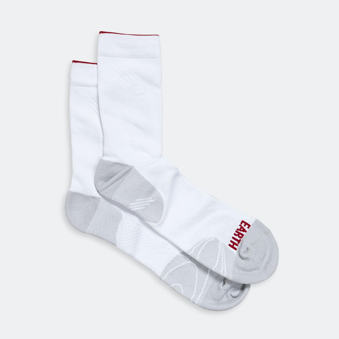 Near Earth - Distance Running Sock - White - Up There Athletics