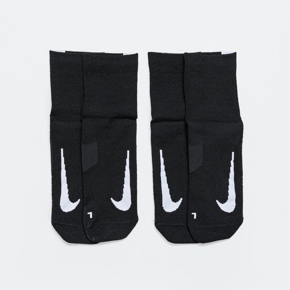 Nike - Nike Multiplier Ankle Socks 2pk - Black/White - Up There Athletics