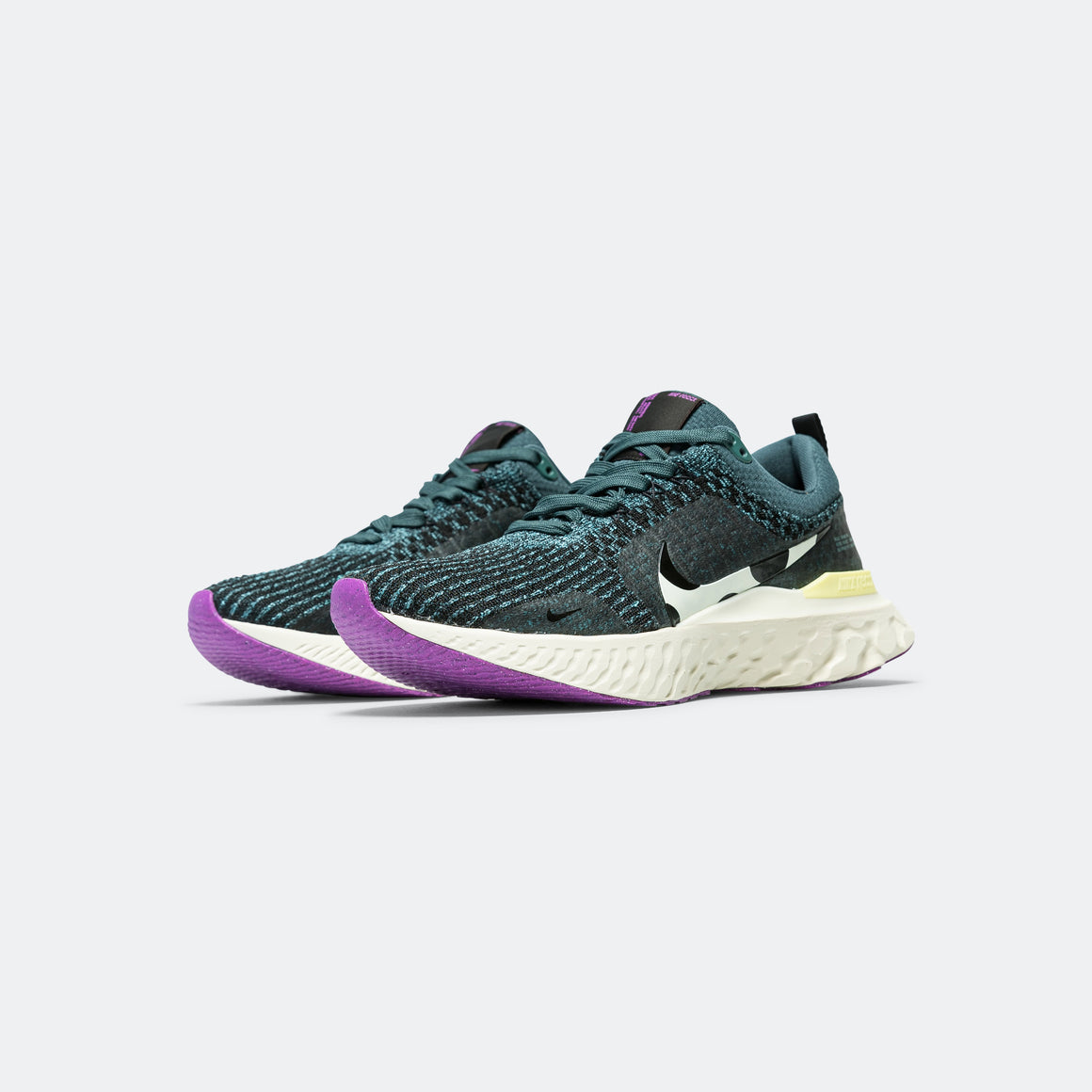 Nike - Mens React Infinity Run FK 3 - Mineral Teal/Black-Faded Spruce - Up There Athletics