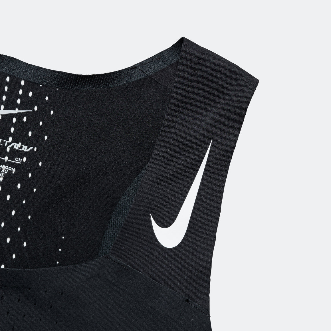 Nike - Womens Dri-FIT AeroSwift Crop - Black - Up There Athletics