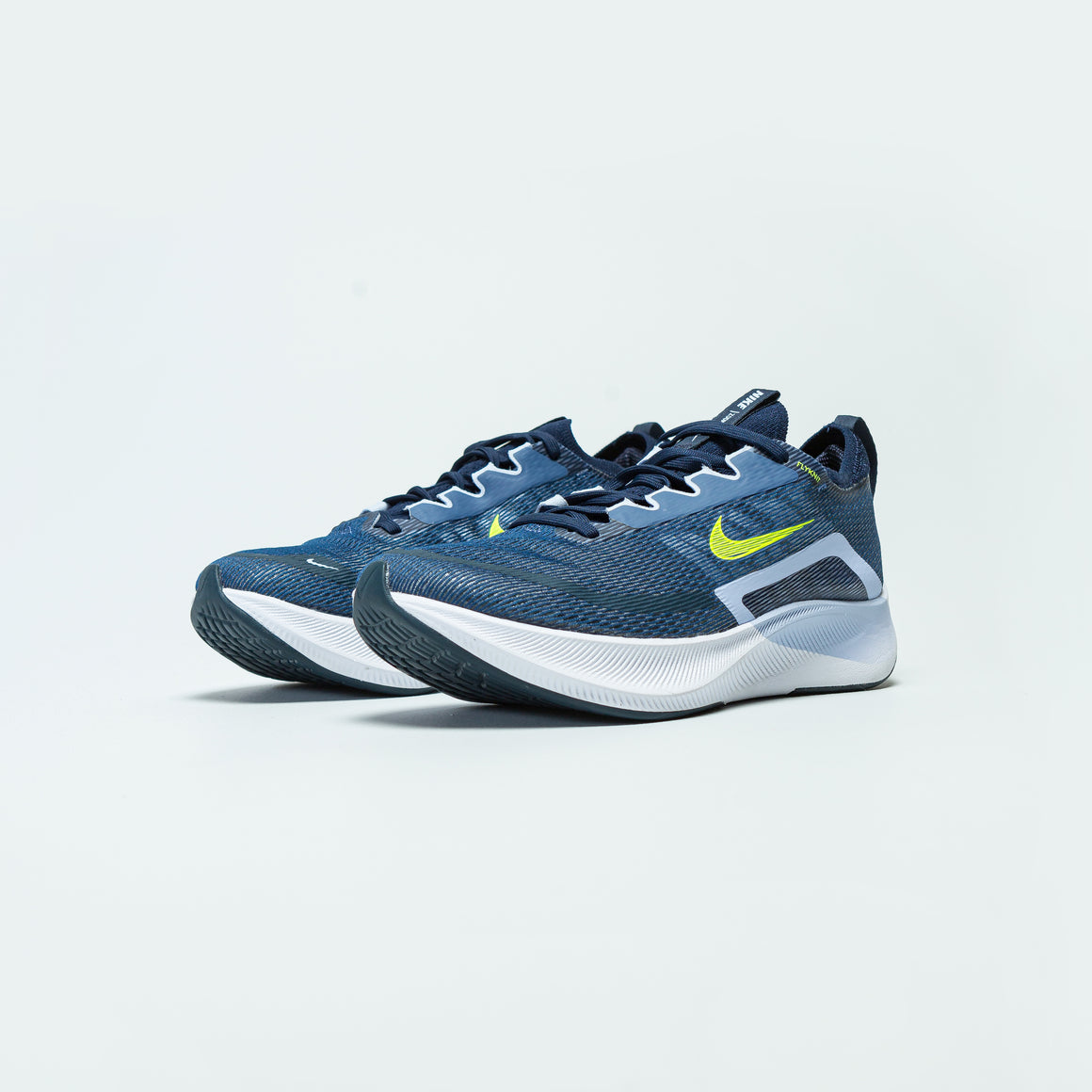 Nike - Womens Zoom Fly 4 - Mystic Navy/Volt-Armory Navy - Up There Athletics