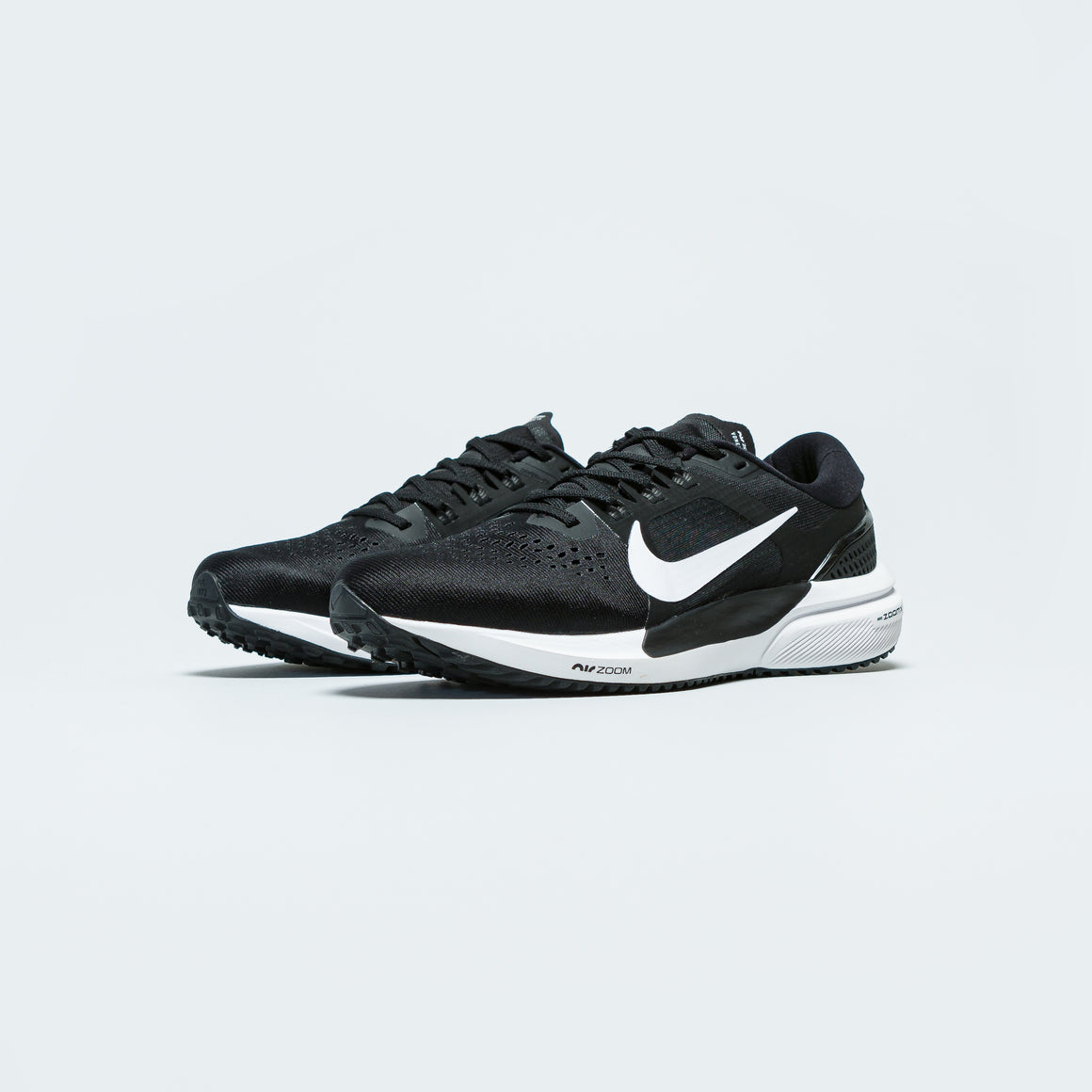 Nike - Womens Air Zoom Vomero 15 - Black/White-Anthracite-Volt - Up There Athletics